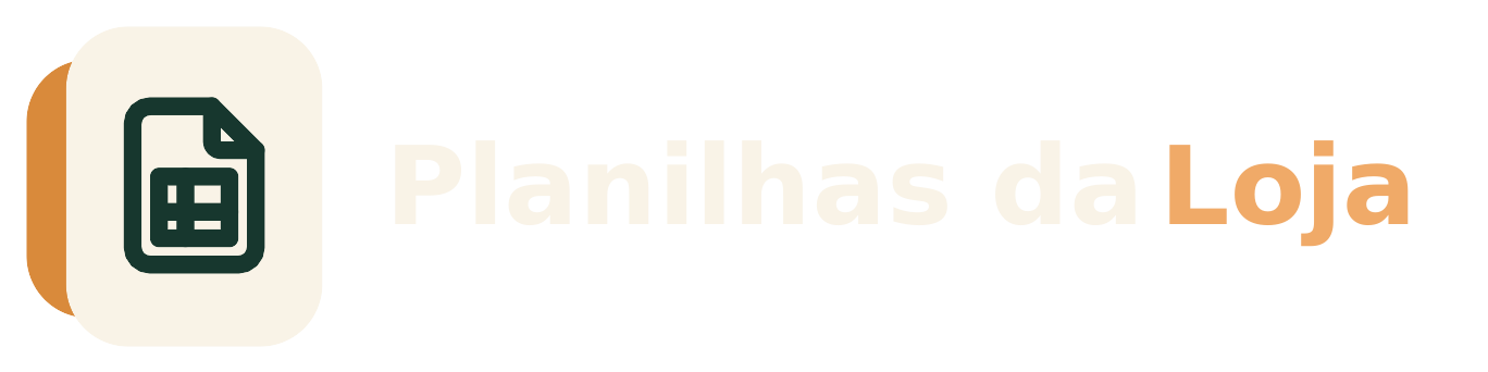 Planilhas da Loja